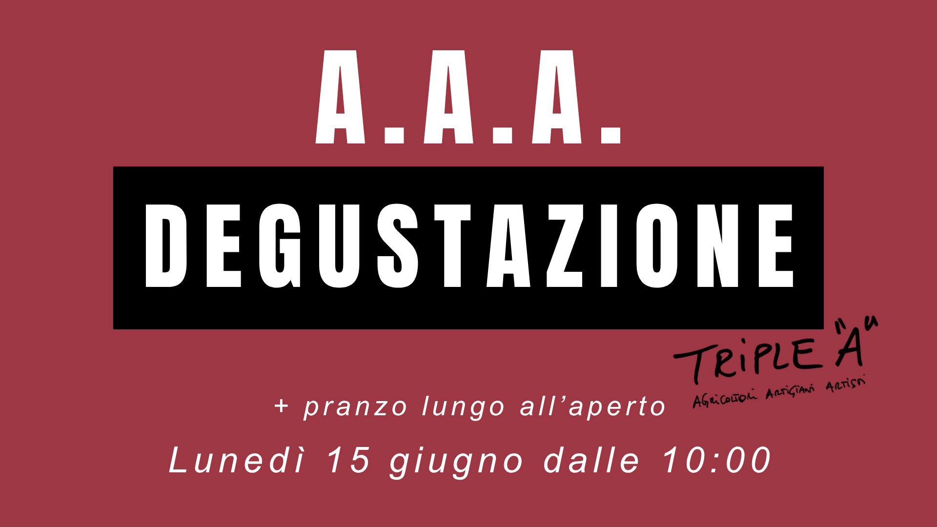 degustazione vini e pranzo lungo al colmetto triple a
