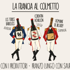La Francia al Colmetto - degustazione vini e pranzo lungo